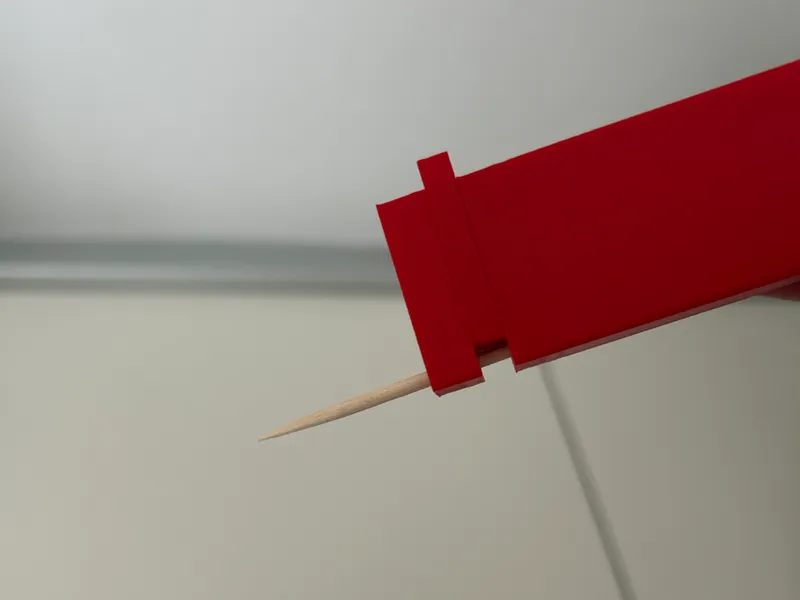 Travel case for toothpick ( porta stuzzicadenti)
