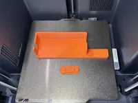 PETG, PLA or ABS Only 0.2mm layer, 2 walls, 15% infill