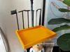 Plain tray with logo removed