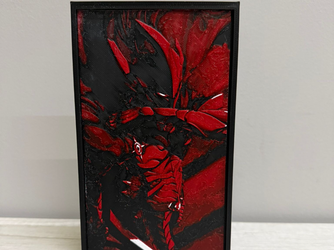 quadretto Igris solo leveling Hueforge