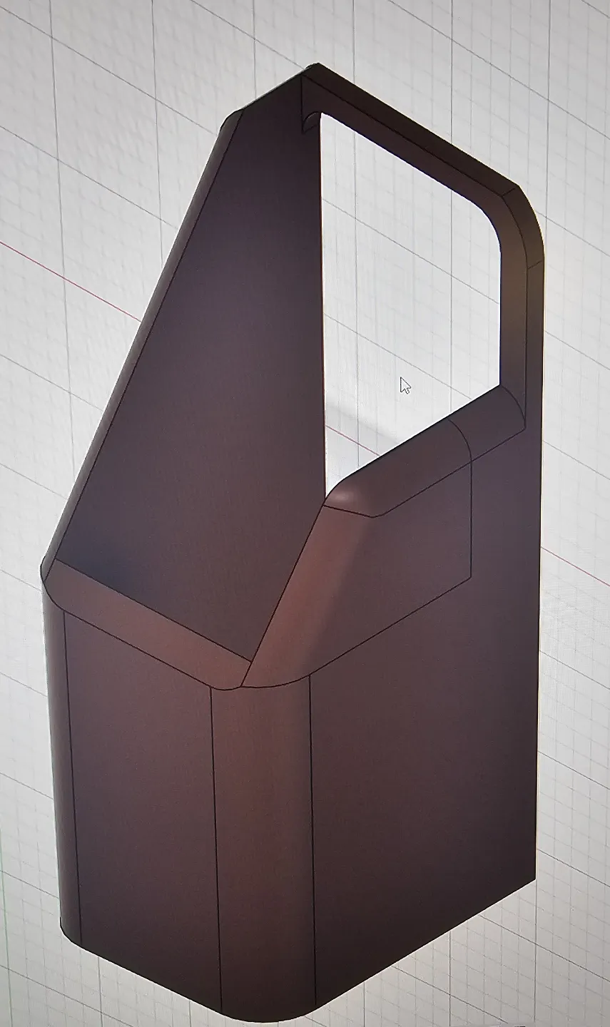 Magnetic Poop Chute Box P1P / P1S by Orang Lad - MakerWorld