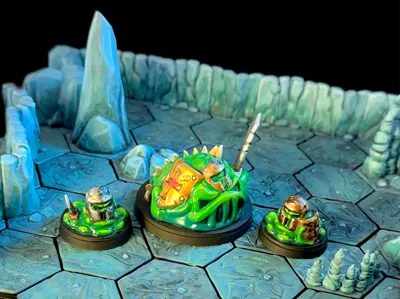 Warrior Slime (Supportless - FDM Friendly)