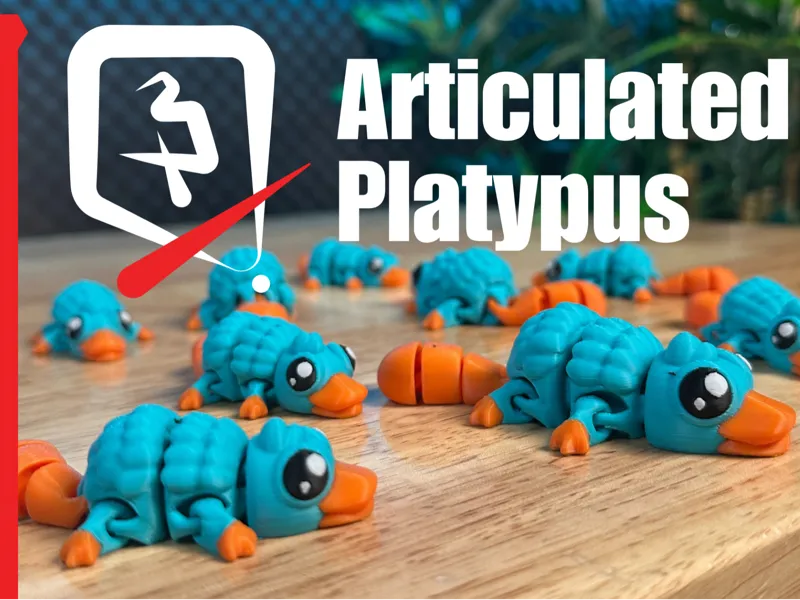 Plastic3D Articulated Platypus