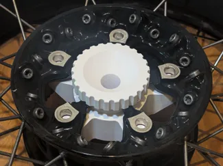 BMW R1300GS Rear Wheel Balancing Adapter