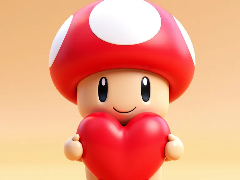 Valentines Mushroom