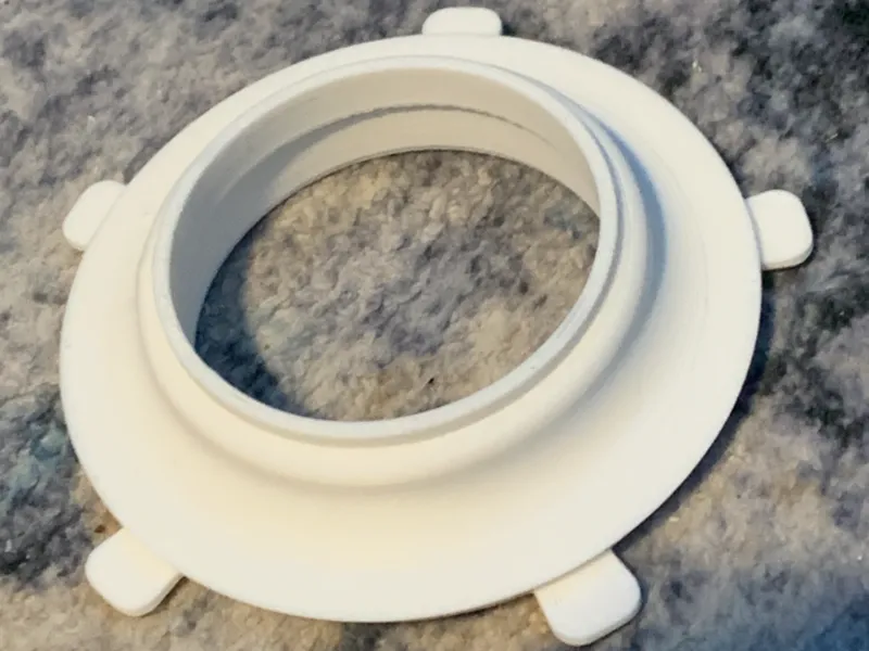 moon lamp with wavy stand light adapter