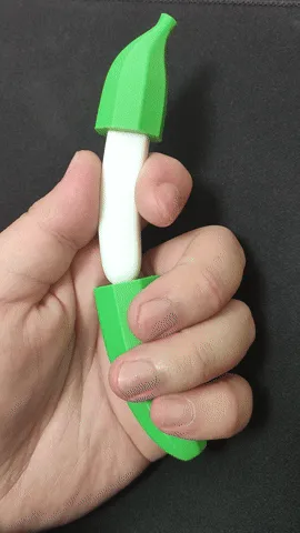 Katanana - jouet fidget coulissant banane-sabre magnétique