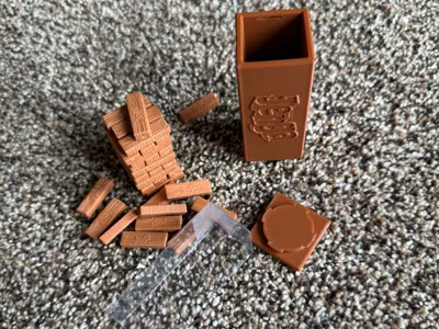 World's Smallest Jenga Storage Case