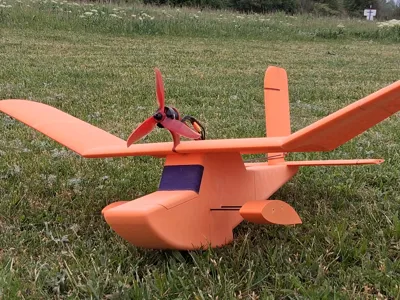 "Aix" - simple RC flyingboat