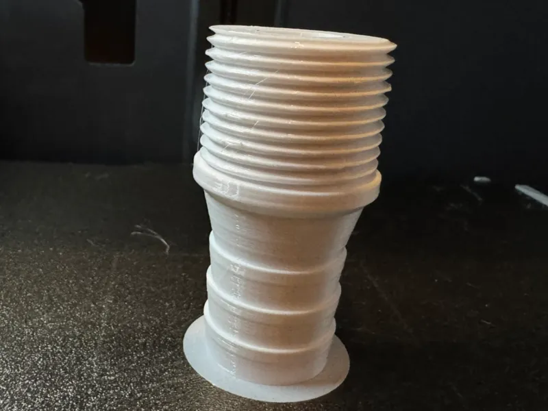 Gland with external thread G1 for hose 25mm