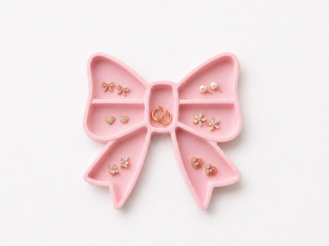 Aesthetic Bow Jewelry Tray |No AMS| Fast Print
