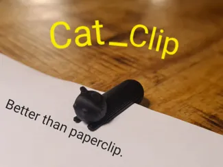 CatClip better than paperclip.