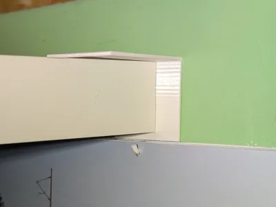 calendar hook for IKEA LACK shelf 