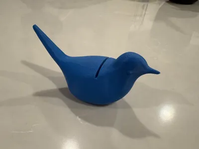 Minimalist Bird - Support-Free Place Card Holder