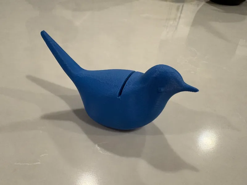Minimalist Bird - Support-Free Place Card Holder