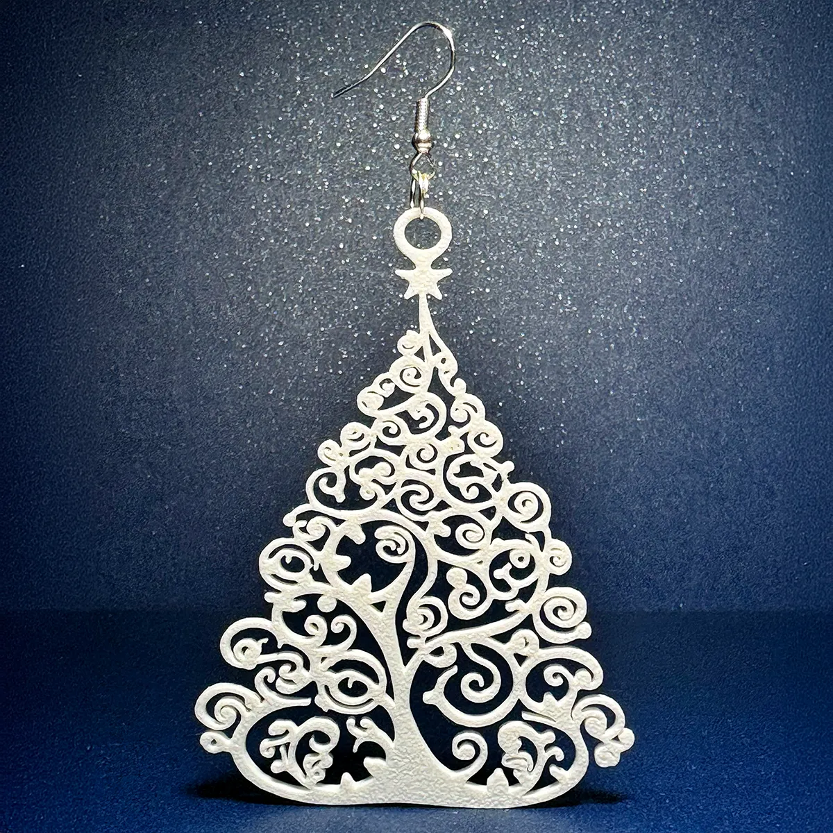 Christmas Tree Earrings view 3