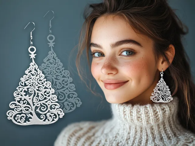 Christmas Tree Earrings