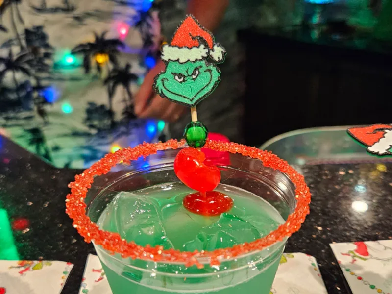 Grinch Christmas Toothpick Topper
