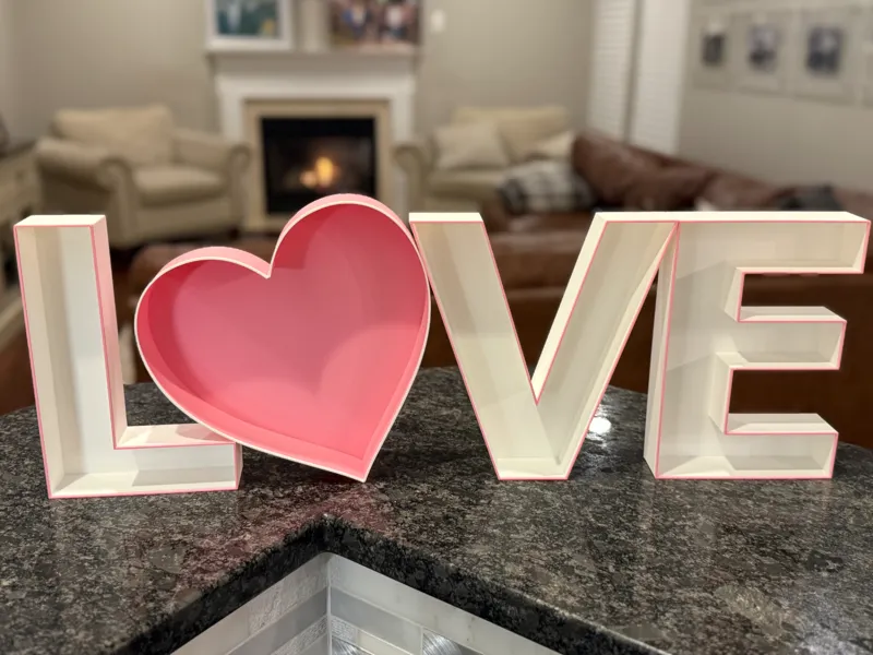 Fillable Love Boxes