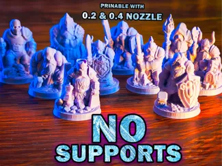 Legendary Dwarf Pack - 10 support-free dwarves