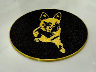 Chihuahua Drinks Coaster
