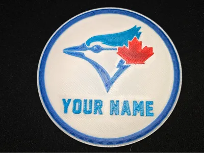 Blue Jays Coaster with customizable name text