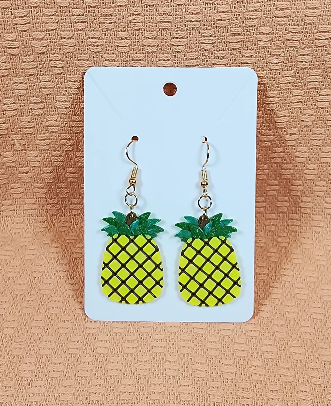 Pineapple Earrings Commercial Use view 2