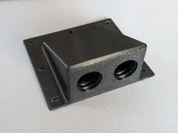 Modelo para impresión 3D: Kabeldurchführung für Wellrohr 25mm — vista de referencia 5