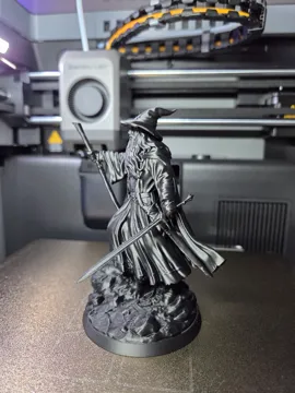 Figura decorativa: Gandalf the Grey Wizard LOTR Statue Figurine — vista de referencia 4