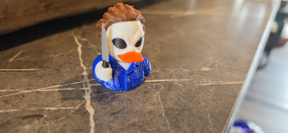 Michael Meyers Alien Duck - Free 3D Print Model - MakerWorld