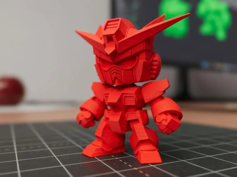 Chibbi Mecha Robot - Rotatable Head Figure