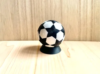 Assemble a mini soccer ball