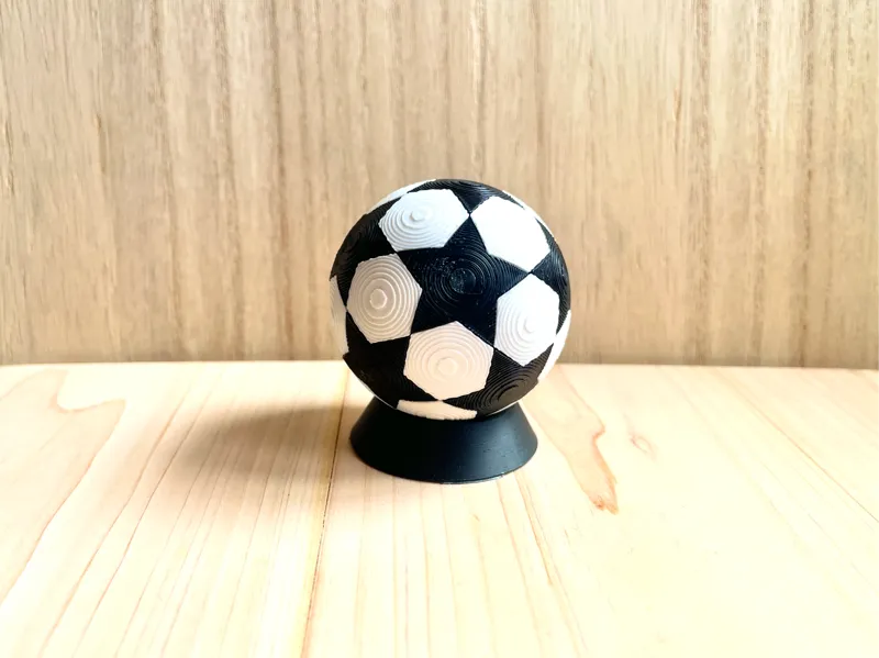 Assemble a mini soccer ball