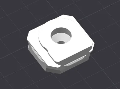 openGrid Multiconnect Nonrotating snap plus screw