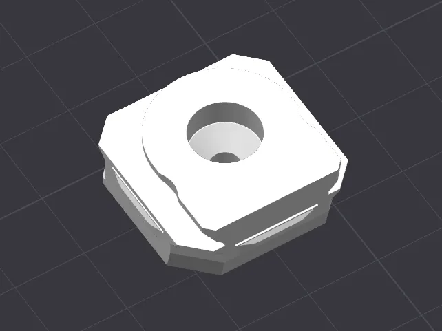 openGrid Multiconnect Nonrotating snap plus screw