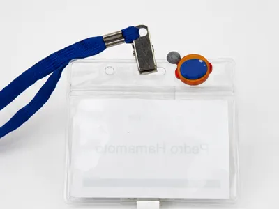 Astronaut ID Lanyard Charm