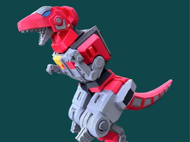Tyrannosaurus Zord - Combinable Megazord V.4