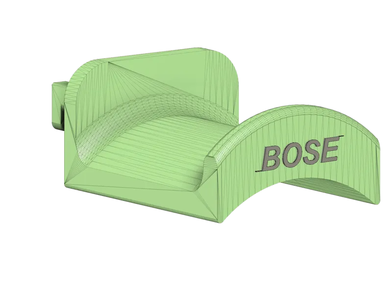 Ikea skadis Bose headphones holder