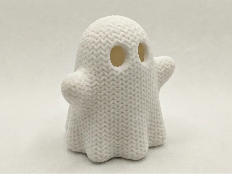 Knitted Ghost – Cute 3D Printed Spooky Decor