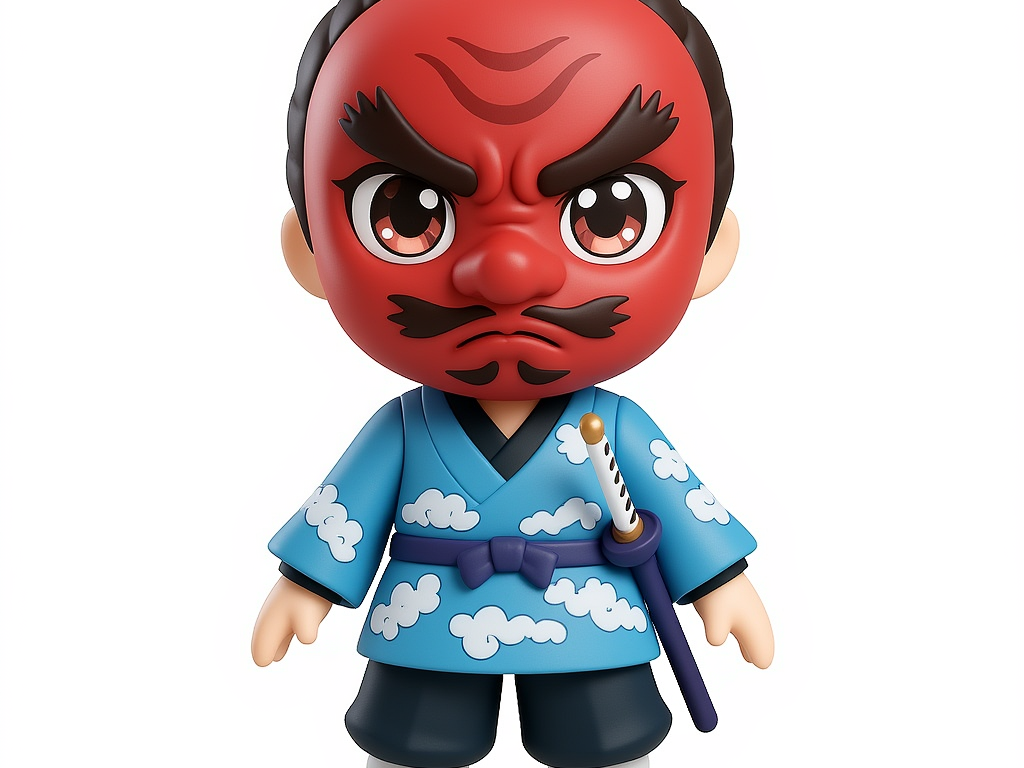Sakonji Urokodaki Chibi Figure (Tanjiro's Master)