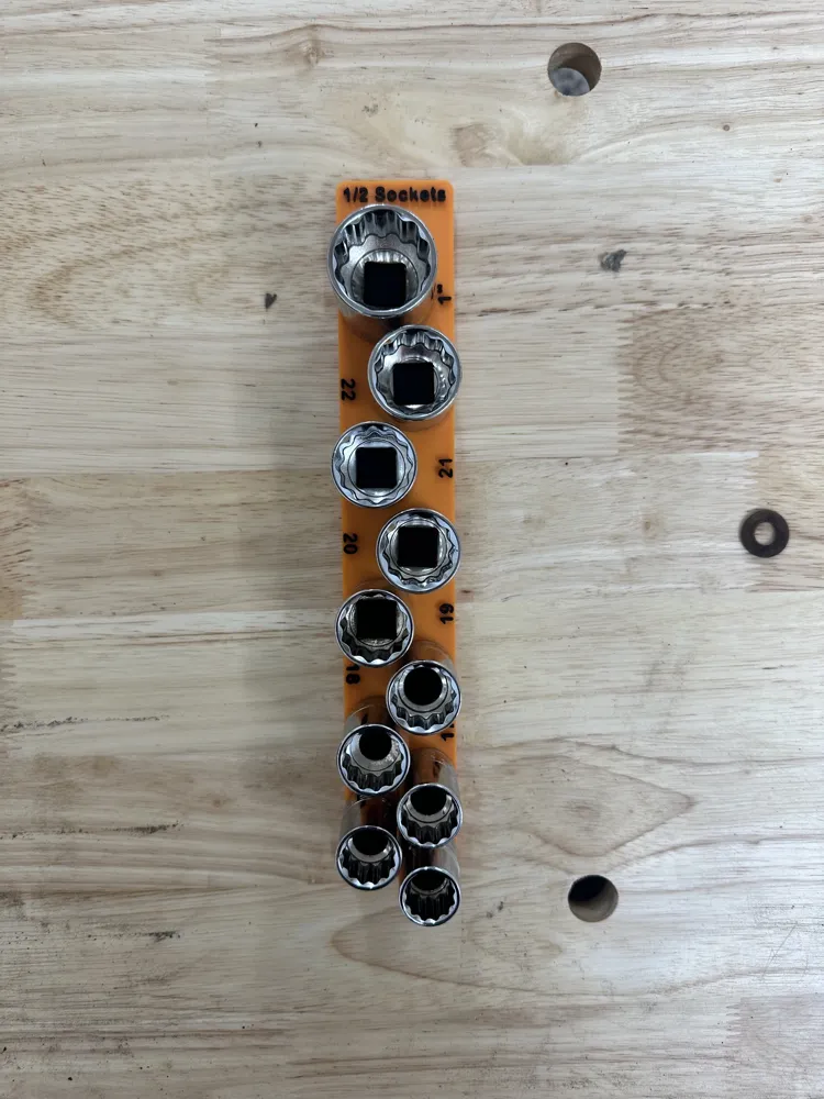 Tool Organization / Socket Gridfinity Organizer - Free 3D Print Model ...