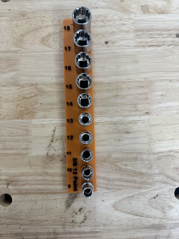 Tool Organization / Socket Gridfinity Organizer - Free 3D Print Model ...