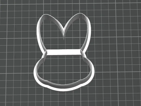 Emporte-pièce visage de lapin