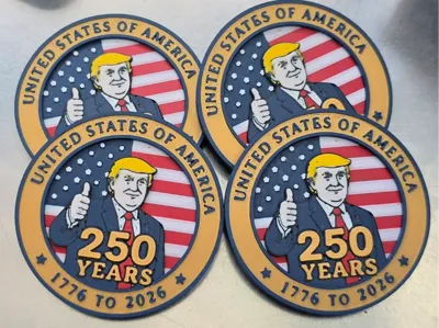 Trump 250 year pin