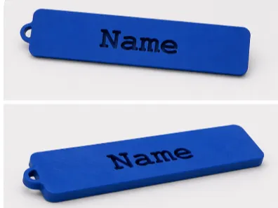 Schlüsselanhänger mit Name (personalisierbar)
