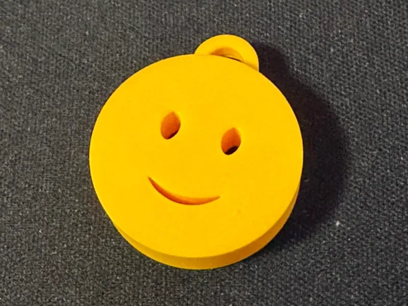 Smiling Emoji Keychain