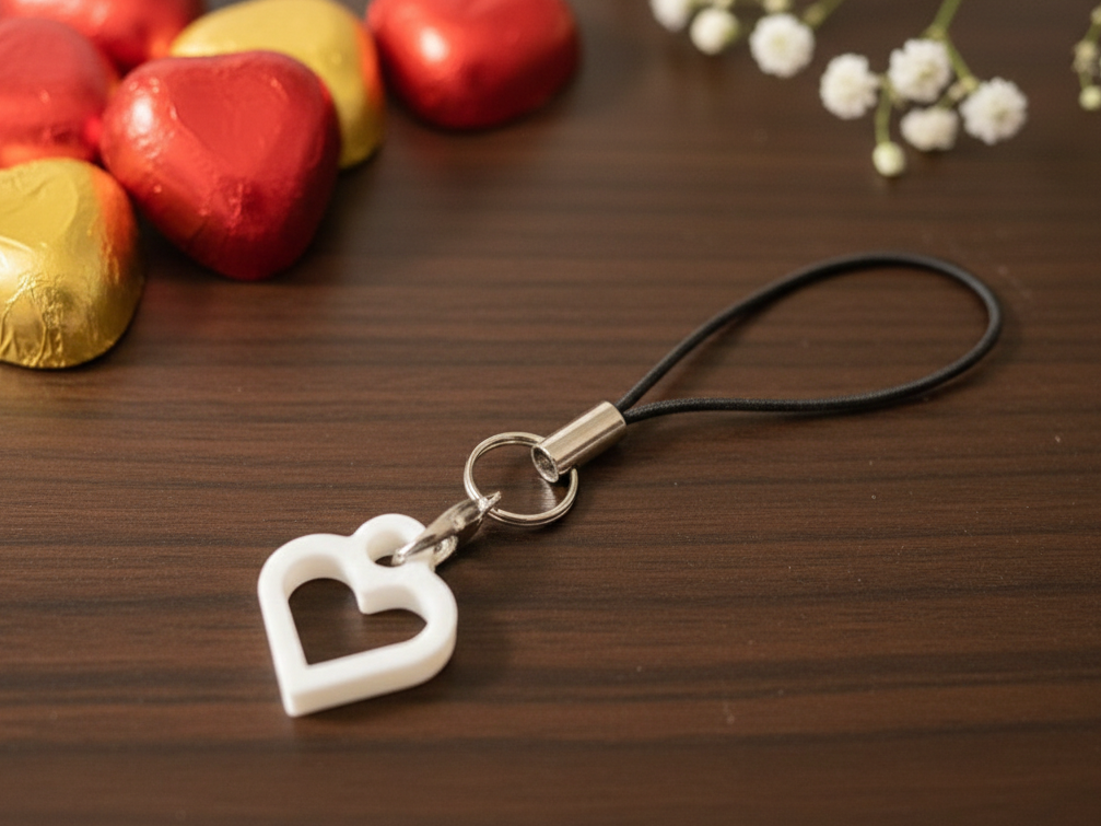 Quick-Print Heart Charms with Eyelets