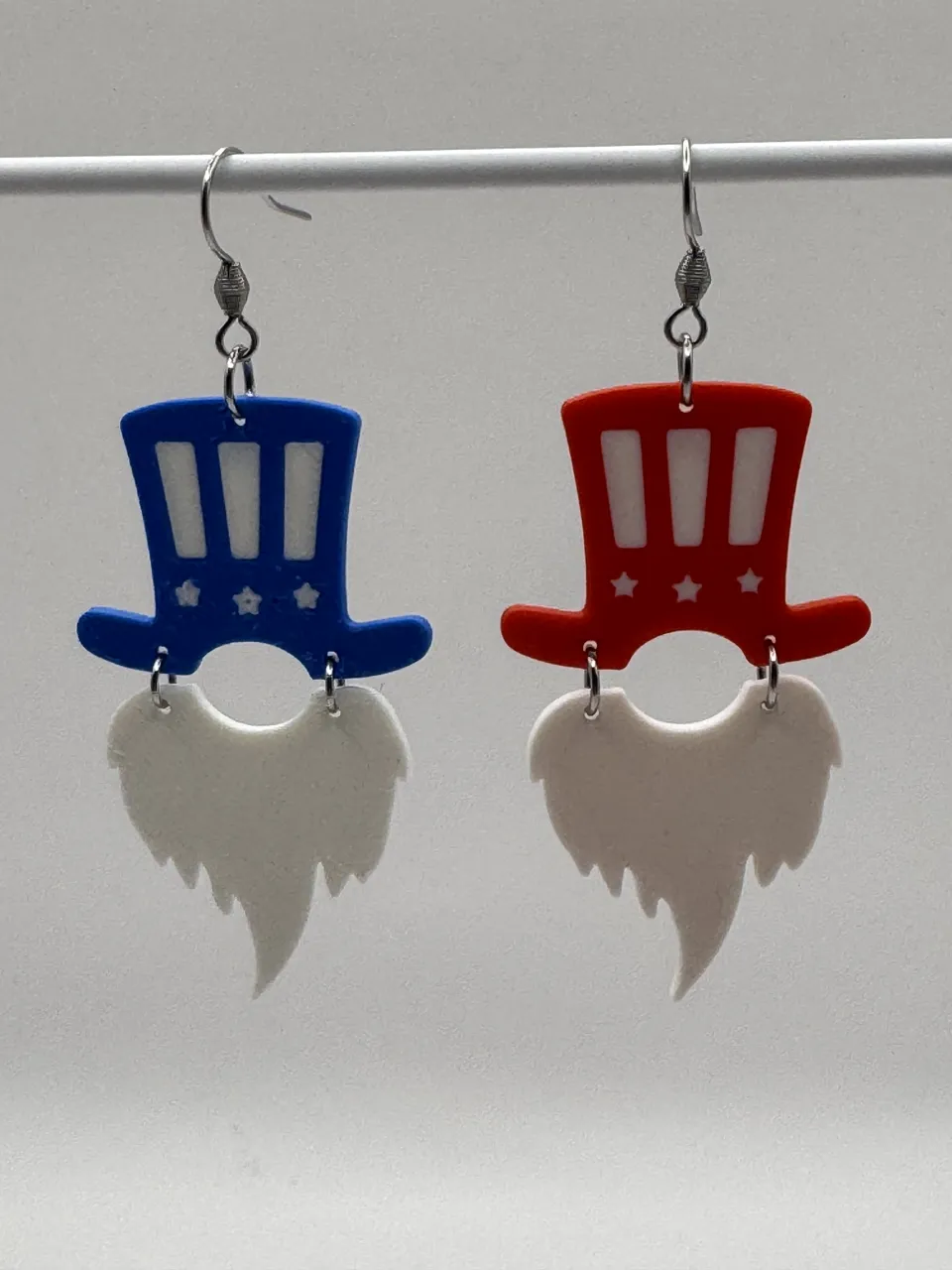4th of July Gnome Earrings view 3