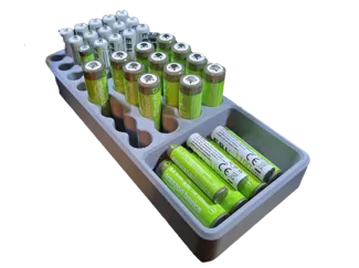AA & AAA Battery Tray