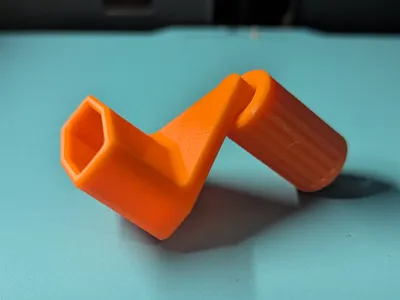 Guitar peg winder - Easy print
